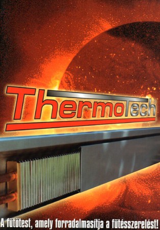 Thermotech fűtésrendszer - műszaki prospektus tervezés és nyomdai előkészítés
